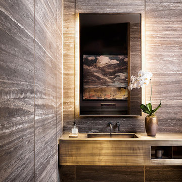Contemporary Powder Room