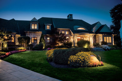 Traditional exterior home idea in Austin