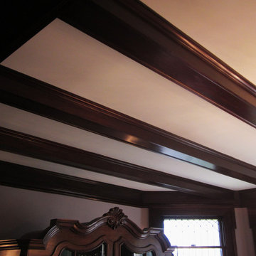 Montclair, NJ Victorian Dining Room Beam Restoration