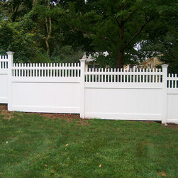 Vinyl Fences - Home Fencing And Gates