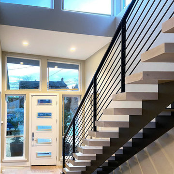 Commencement Bay Home Entry stairs