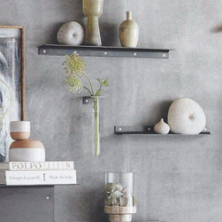 Roost Rialto Narrow Wall Shelves - Set/2 - SKU: ME761 - Display And Wall Shelves 