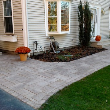 Front Yard Paver Entry