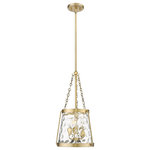 Millennium Lighting - 3 Light 11.75 in. Vintage Brass Pendant - Artisan metal designs highlighted with twisted accents and filigree-inspired chainwork are the highlights of the Adabella Collection. Hammered glass globes create wonderful light play and work in perfect harmony with the intricate fixtures finished in polished nickel, vintage brass, or matte black. Available in 3-light or 5-light options, these pendants will define whatever space they illuminate from the foyer to the kitchen.