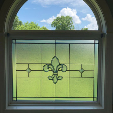 Installed stained glass window films I've done