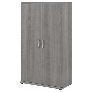 Universal Tall Clothing Storage Cabinet in Platinum Gray - Engineered Wood