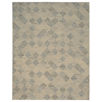 EORC Multi Hand-Tufted Wool Tufted Rug, 6'x6'