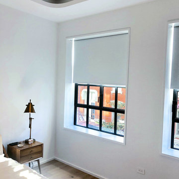 Luxury SoHo Condo – Roller Shades and Drapery