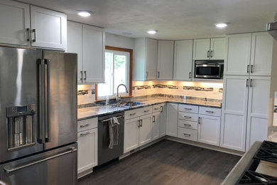 Kitchen - modern kitchen idea in New York