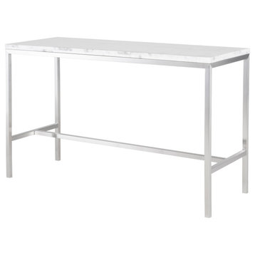 Verona Counter Table, White