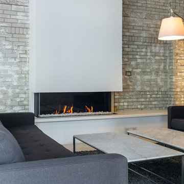 Linear Fireplaces