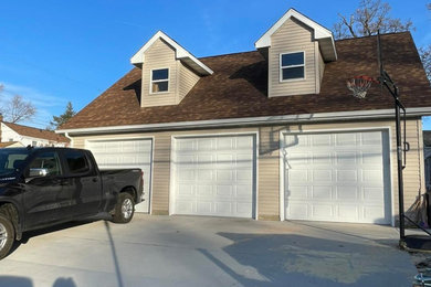 Example of a garage design in Chicago