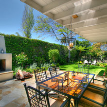outdoor living area
