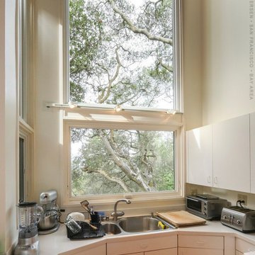 Large New Windows in Modern Kitchen - Renewal by Andersen Bay Area San Francisco