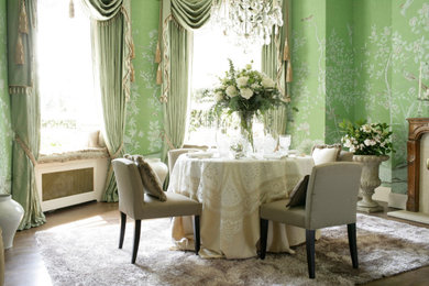 Photo of a traditional dining room in Other.