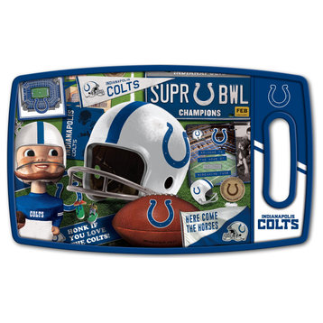 Indianapolis Colts Retro Series Cutting Board