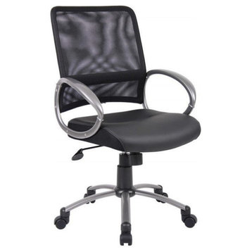 Boss Office Products Mesh Task Office Chair in Black