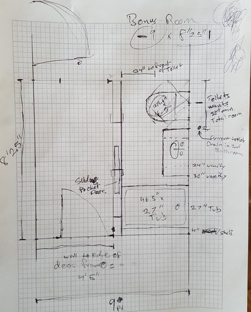 Need help designing a small bathroom (4'x8')