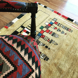 Gabeh with Kilim Chair - Area Rugs