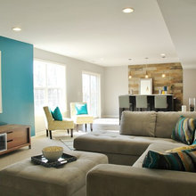 basement tv area