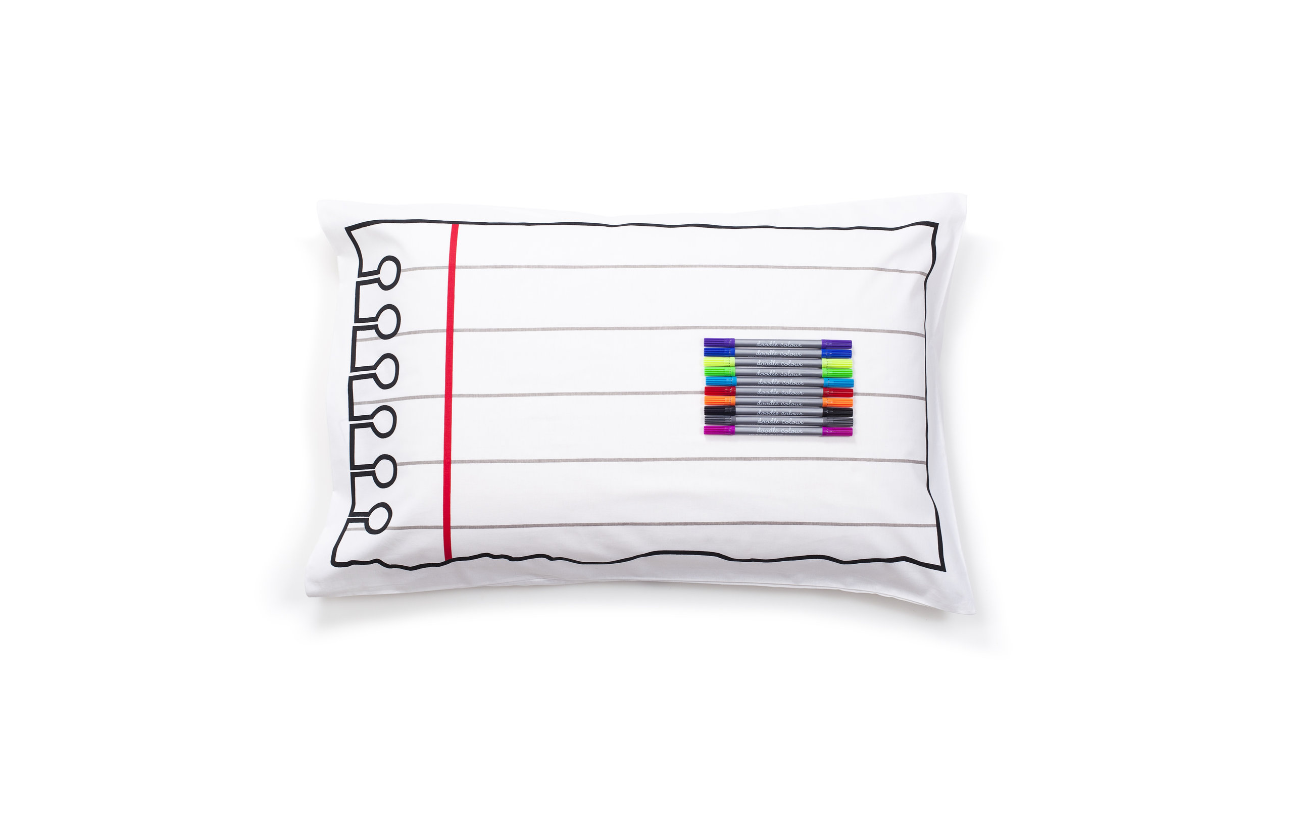 Doodle Pillowcase - Draw on it, Wash it, Do it Again