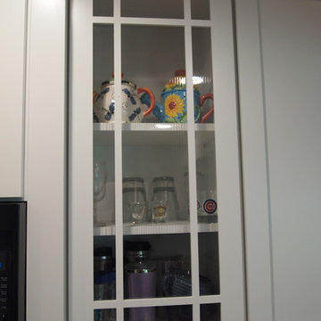 Geneseo Kitchen Remodel Dura Supreme Homestead Painted White MSI Quartz