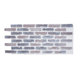 173-CHICAGO BRICK WALL PANEL - 24"H - Wall Panels