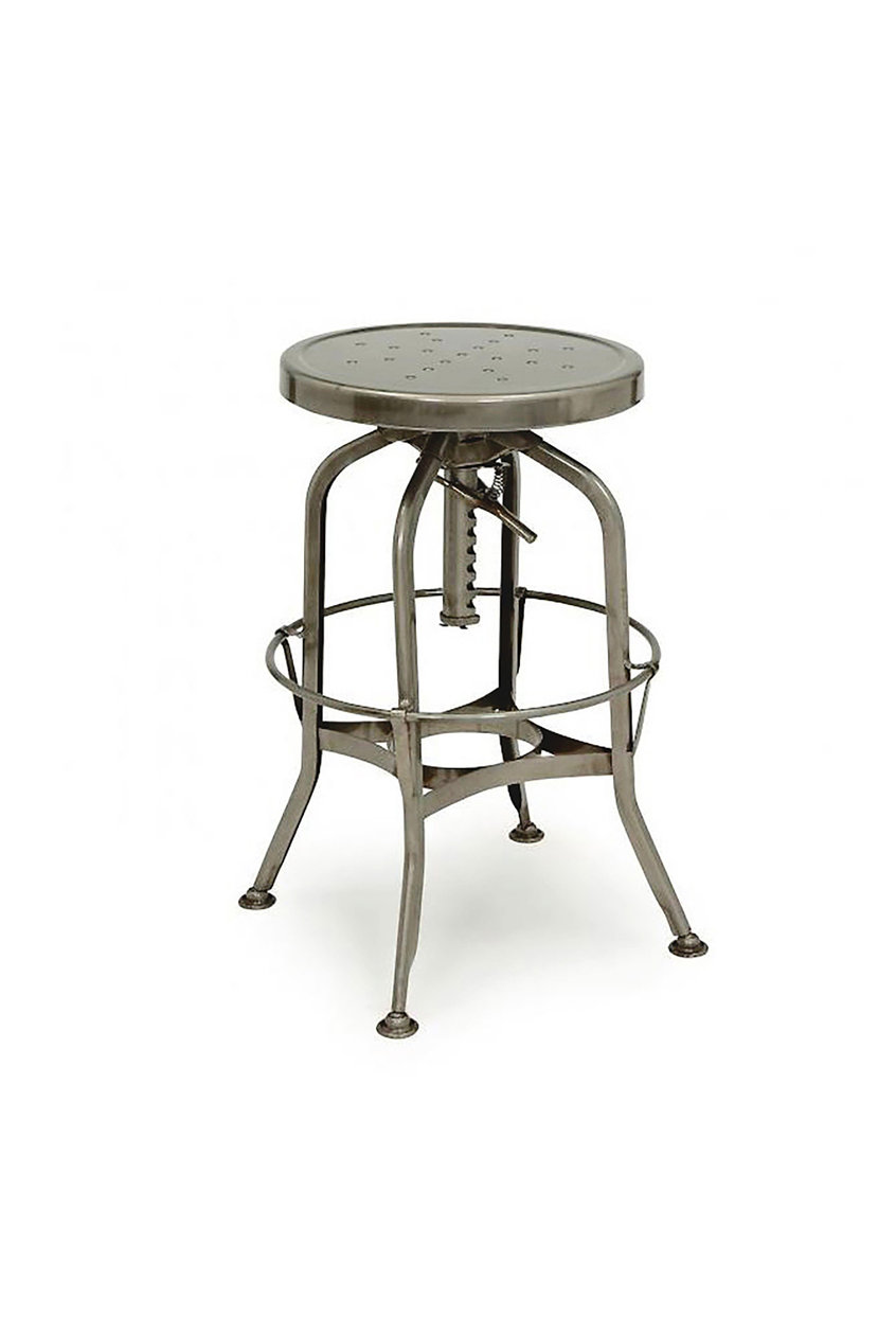 Toledo Bar Stool, Gray