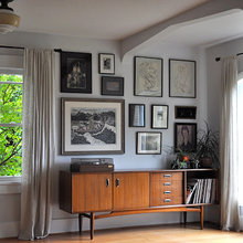 Credenza/Gallery Wall