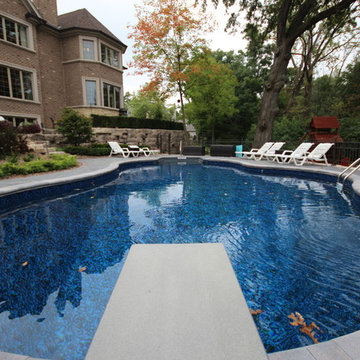 Mountain Lake Steel Vinyl Liner
