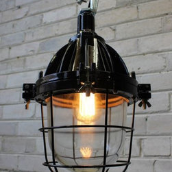 Industrial Cage Pendant Lights - Pendant Lighting