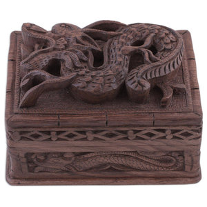 Glory of Buddha Wood Puzzle Box - Asian - Decorative Boxes - by