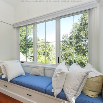 New Windows in Incredible Window Seat - Renewal by Andersen Long Island