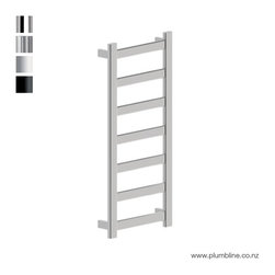 Hybrid 7 Bar Heated Towel Ladder 102 X 45cm - Heated Towel Rails