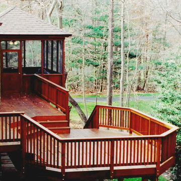 Cedar Deck and Screened Porch
