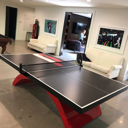 Custom Luxury Branded Ping Pong Table - Game Tables