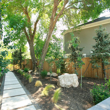 Side Yard For Modern Backyard