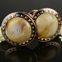 3 Colors QYN05 Small Curtain Tieback Holdbacks in Copper Color - Window Treatment Accessories