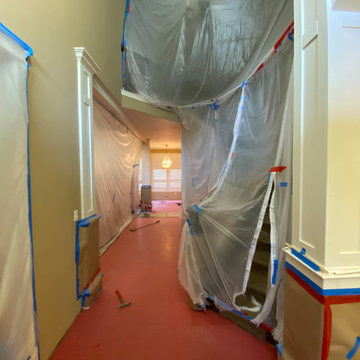 Camas WA Water Damage Travertine Tile Replacement
