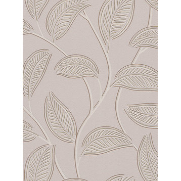 Non-Woven Leaves Wallpaper - DW303886405 Plaisir Wallpaper, Roll