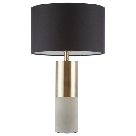 Ink+Ivy Fulton Table Lamp Gold/Gray/Black