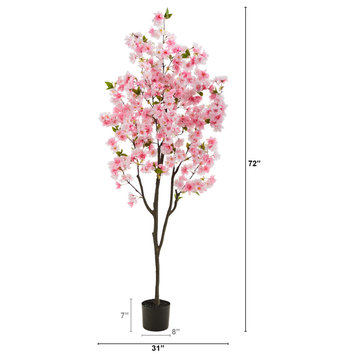 6' Cherry Blossom Artificial Tree