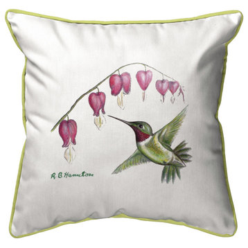 Hummingbird Large Indoor/Outdoor Pillow 18x18