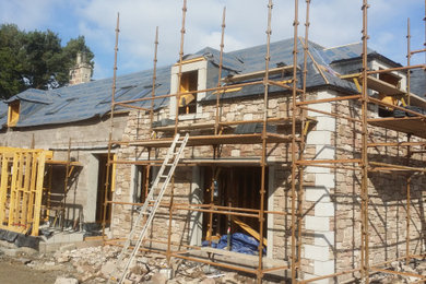 Conversion of farm buildings into new houses