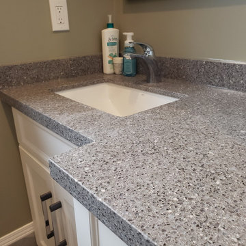 Quartz Countertop Master Bathroom
