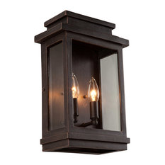 Fremont 2-Light Oil Rubbed Bronze Outdoor Light