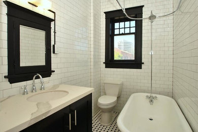 Minimalist bathroom photo in Salt Lake City