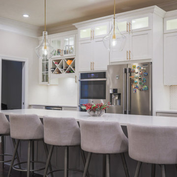 Modern Kitchen Remodel in Frederick County, MD with chic kitchen appliances