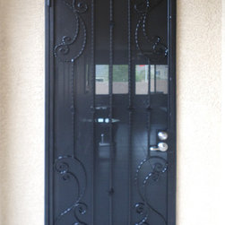 Biscay - Wrought Iron Security Door - Windows And Doors