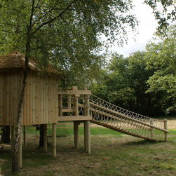 Magical treehouse on 5 levels - Garden Playhouses